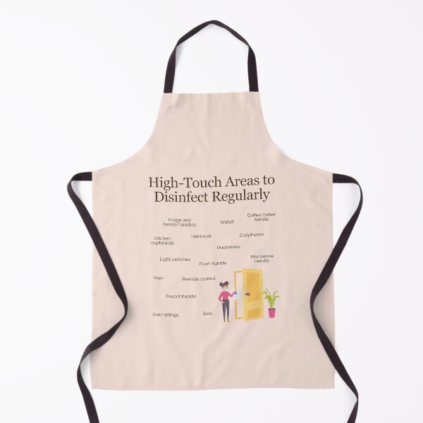 Item preview, High Touch Areas to Disinfect Regularly designed and sold by TheFocusedShop.