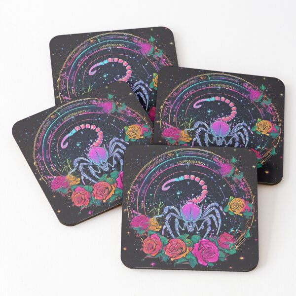 Item preview, Scorpio, Zodiac Neon Art designed and sold by ZodiBlend.