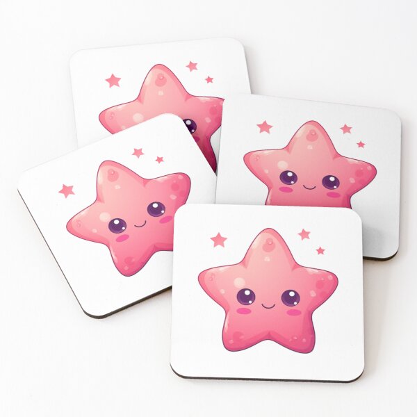 Item preview, Happy Magenta Chibi Star designed and sold by KawaiiArtStyle.