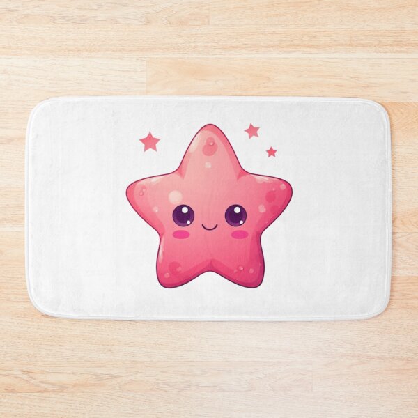 Item preview, Happy Magenta Chibi Star designed and sold by KawaiiArtStyle.