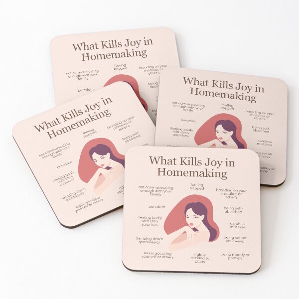 Item preview, What Kills Joy in Homemaking designed and sold by TheFocusedShop.