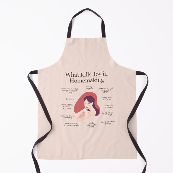 Item preview, What Kills Joy in Homemaking designed and sold by TheFocusedShop.