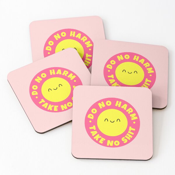 Item preview, Do no harm Take no shit designed and sold by PeachyLitchi.