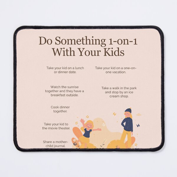 Item preview, Do Something One on One with Your Kids designed and sold by TheFocusedShop.