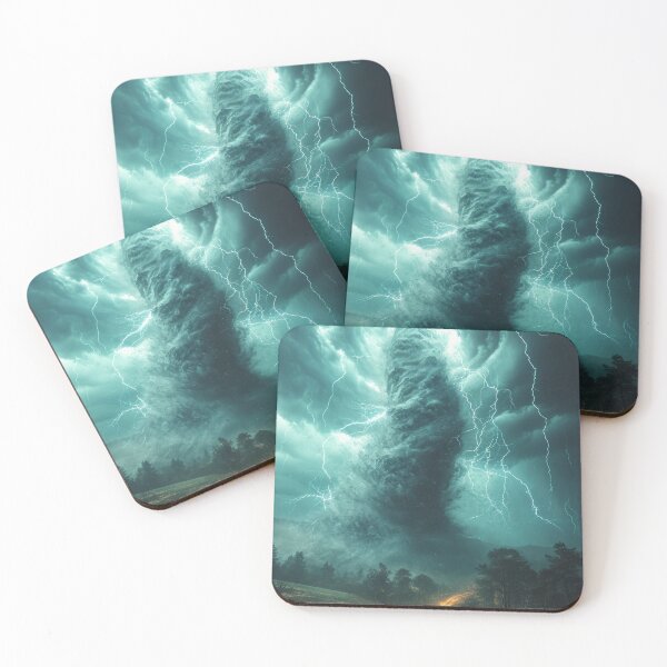 Item preview, Forces of nature: tornado and lightning designed and sold by PinkisCreations.
