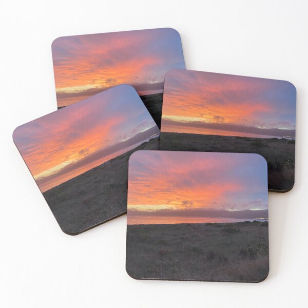 Item preview, Fiery Sunset overlooking Bay designed and sold by MarieLouiseCrow.