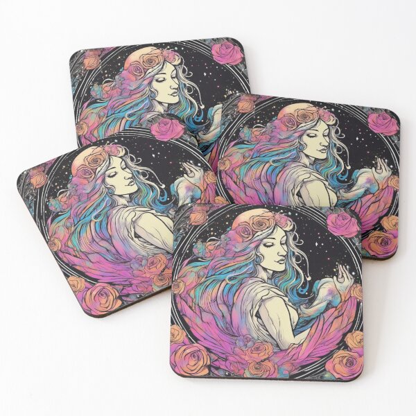 Item preview, Virgo, Zodiac Neon Art designed and sold by ZodiBlend.