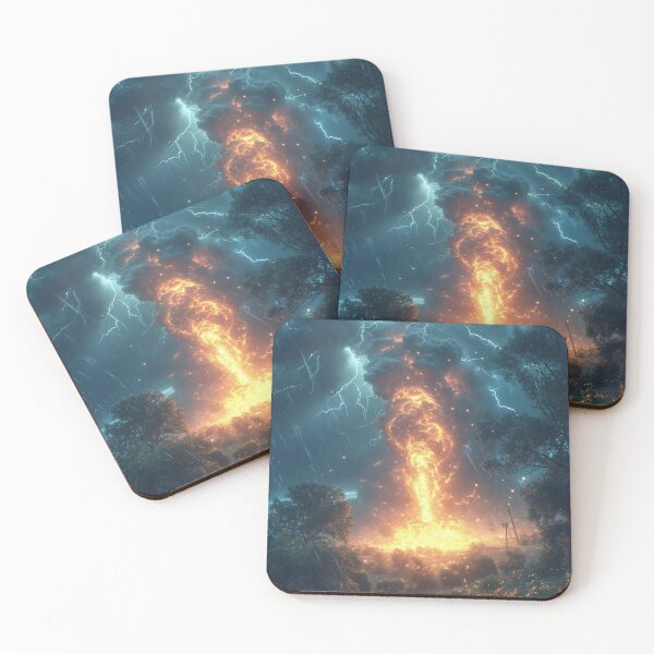 Item preview, Firestorm: The Inferno and the Thunder designed and sold by PinkisCreations.