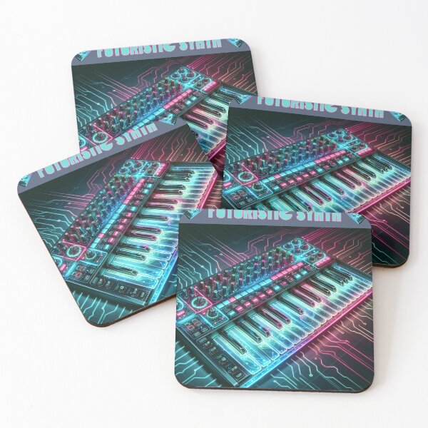 Item preview, The Futuristic Synth  designed and sold by MerchByCraig.