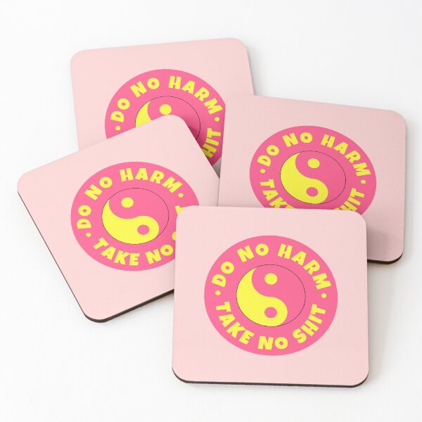 Item preview, Do no harm Take no shit designed and sold by PeachyLitchi.