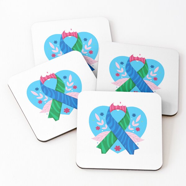 Item preview, I Love Someone Rare Multicolor Ribbon Rare Disease Awareness designed and sold by roboartpixel.
