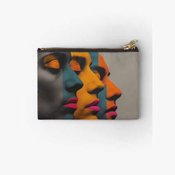 Item preview, Colorful Faces Diversity | Identity Pop Art Portrait Print designed and sold by VUK VESOVIC.