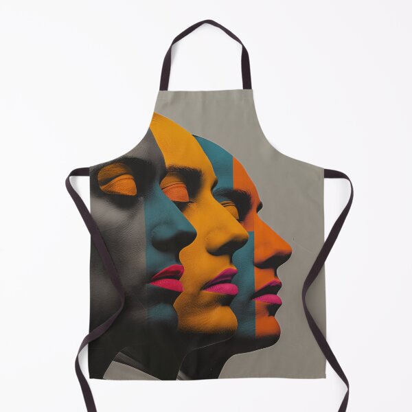 Item preview, Colorful Faces Diversity | Identity Pop Art Portrait Print designed and sold by VUK VESOVIC.