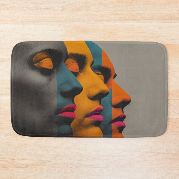 Item preview, Colorful Faces Diversity | Identity Pop Art Portrait Print designed and sold by VUK VESOVIC.