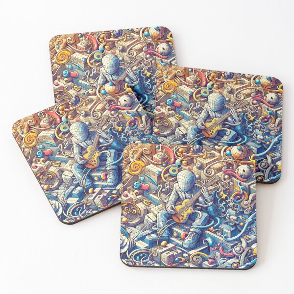 Item preview, Mosaic Melodies Urban Musician designed and sold by GracePaigePlaza.