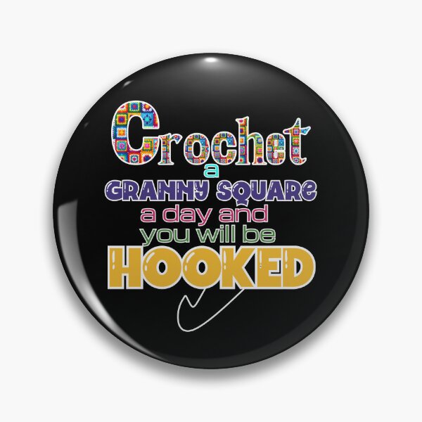 Item preview, Crochet a granny square a day and you will be hooked designed and sold by Fr0mtheMachine.