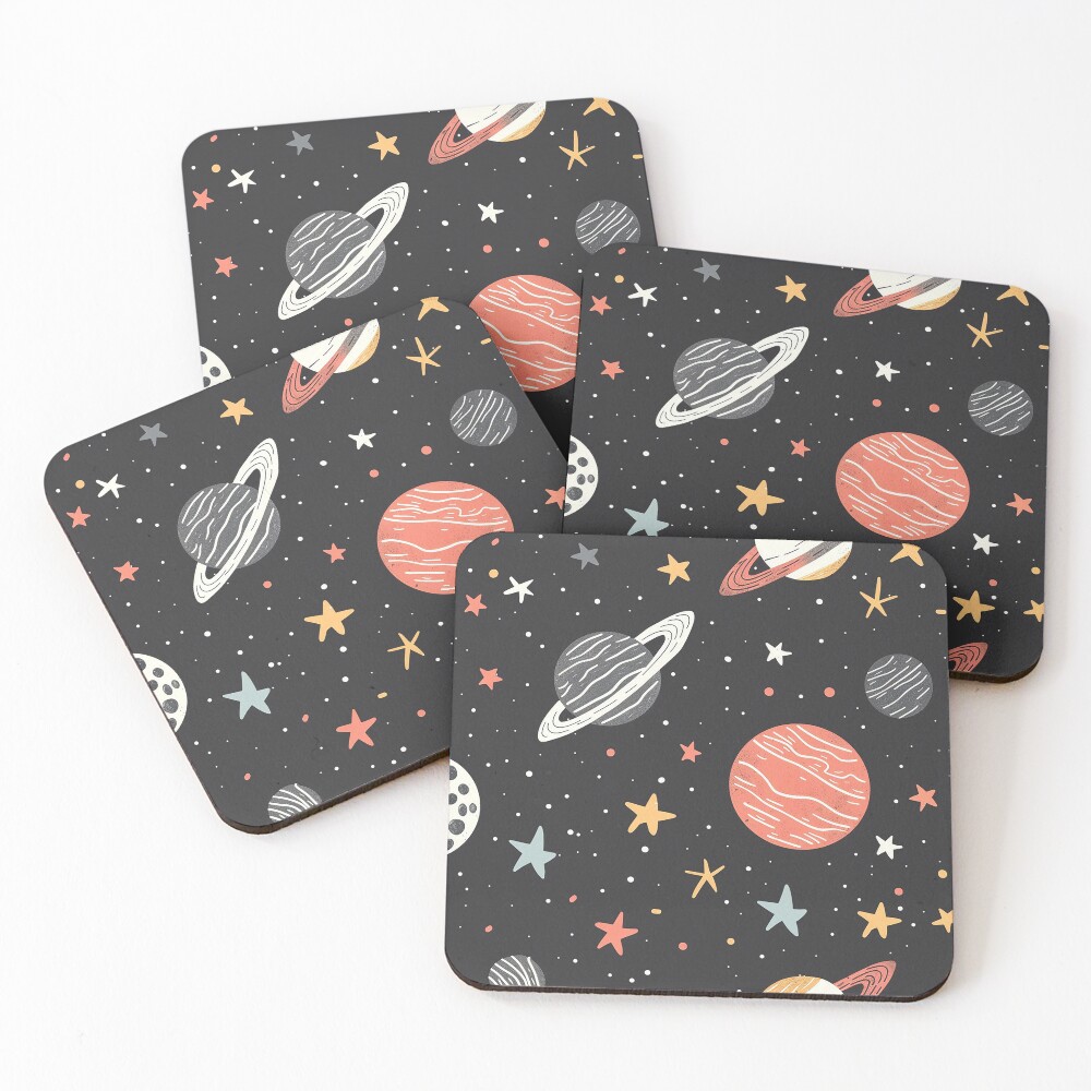 Item preview, Coasters (Set of 4) designed and sold by TrPatternLab.