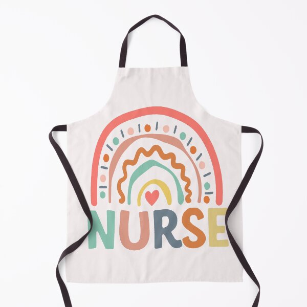 Item preview, Rainbow Nurse logo designed and sold by NeikoDraws.