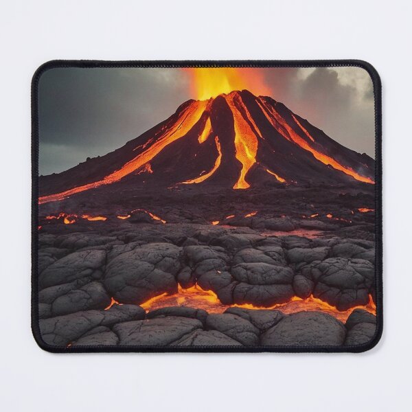 Item preview, Mountain Of Magma - Magical Volcano Lava Rocks designed and sold by SassyArtistry.