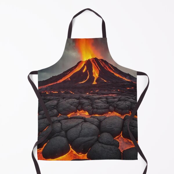 Item preview, Mountain Of Magma - Magical Volcano Lava Rocks designed and sold by SassyArtistry.