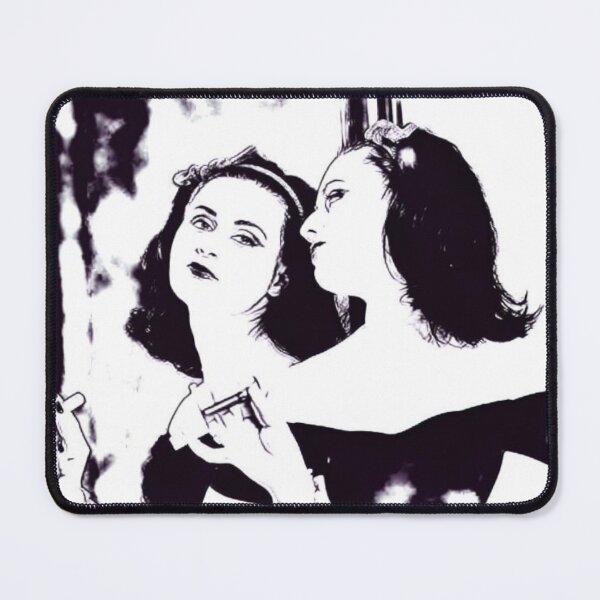 Item preview, "Reflected Splendor: Smoking Elegant Woman" designed and sold by ValentinaDream9.