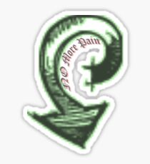 No more pain Sticker