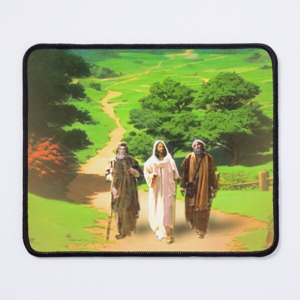 Item preview, Encounter on the Road to Emmaus: Revelation in Green Countryside designed and sold by Sanctum Icons.