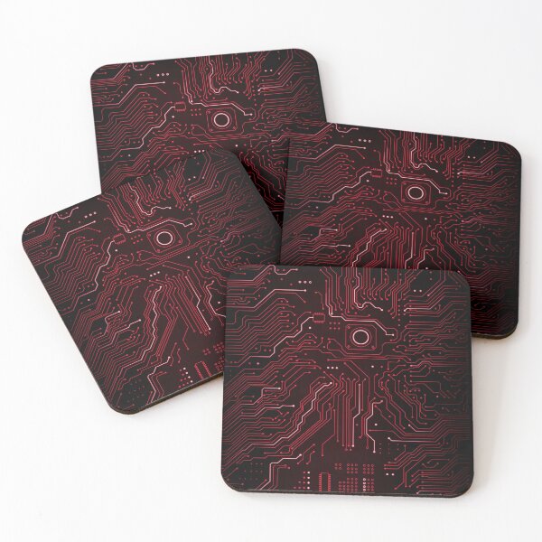 Item preview, Circuit Board (Red) designed and sold by Texturyzed.