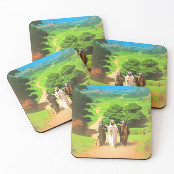 Item preview, Encounter on the Road to Emmaus: Revelation in Green Countryside designed and sold by Sanctum Icons.