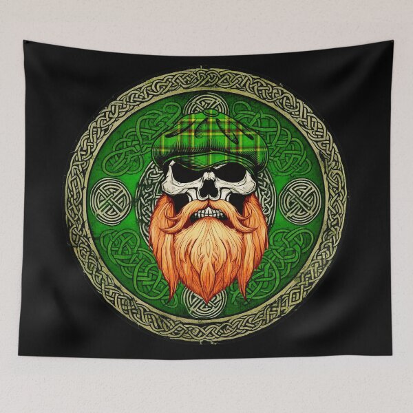Item preview, Irish Skull-St. Paddy's Day designed and sold by Wtp1985.