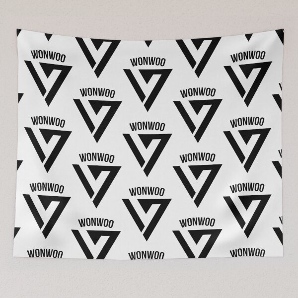 Item preview, Seventeen Logo- Wonwoo Fitted Scoop  designed and sold by ShokunManue.
