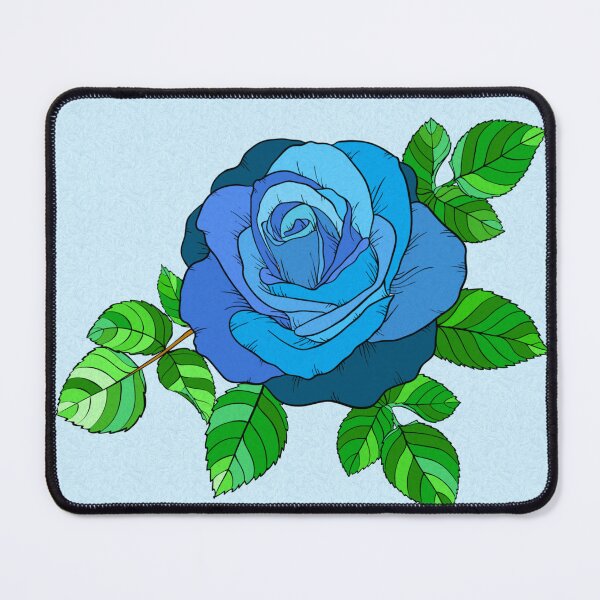 Item preview, Blue roses watercolor art designed and sold by zorkaa1.