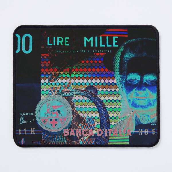 Item preview, Vintage Italian banknote designed and sold by from Carbonizzo.