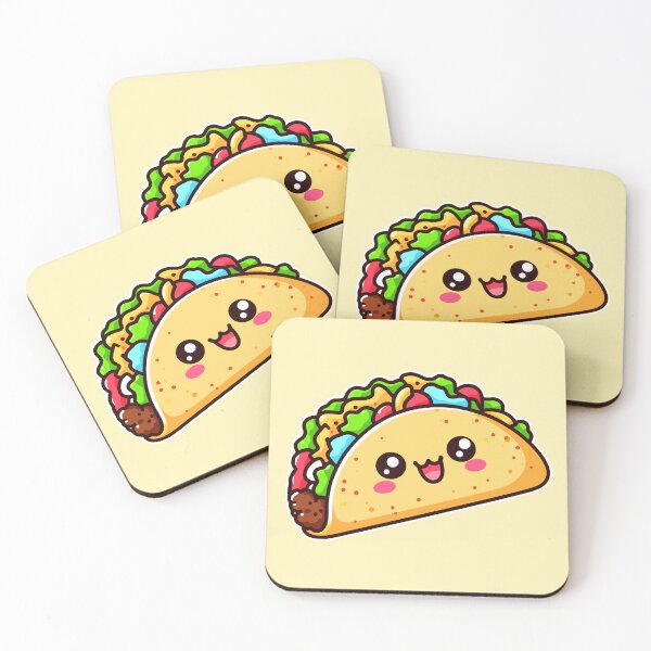 Item preview, Kawaii Cute Taco 1 | Foods and Beverages for Men and Women t-shirt designed and sold by panchiTWO.