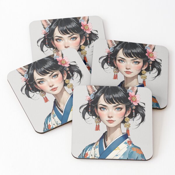 Item preview, Kitsune woman designed and sold by Chantel Fourie.