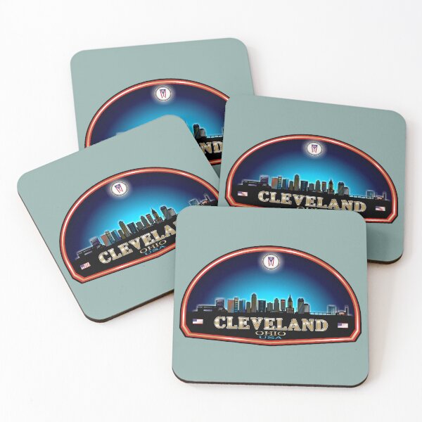 Item preview, Cleveland Ohio skyline designed and sold by antonietta40.