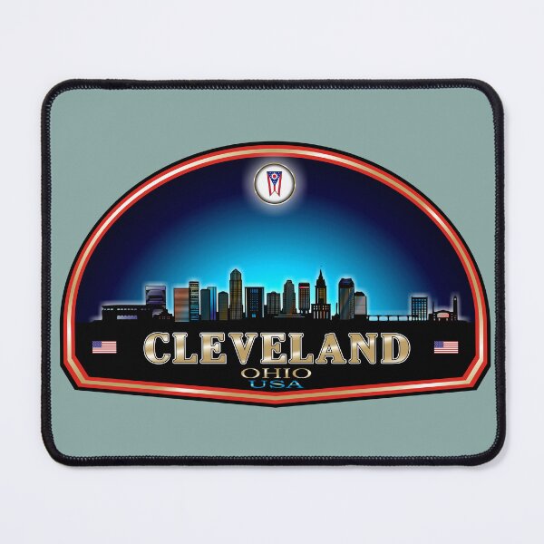 Item preview, Cleveland Ohio skyline designed and sold by antonietta40.