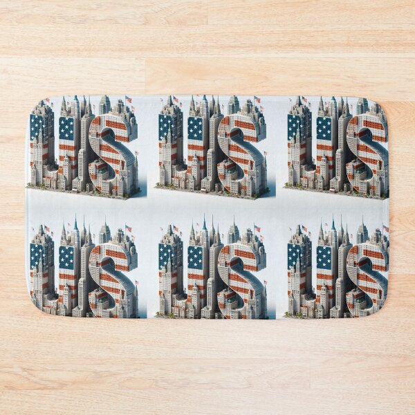Item preview, USA NYC USA 3D USA Flag  designed and sold by lsepolis123.