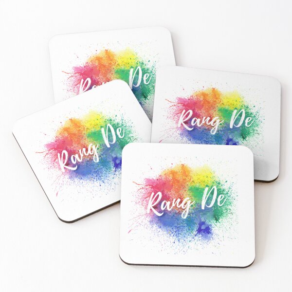 Item preview, Holi Rang de, happy Holi, festival of colours designed and sold by HariniArts.