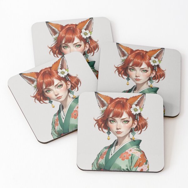 Item preview, Kitsune woman designed and sold by Chantel Fourie.