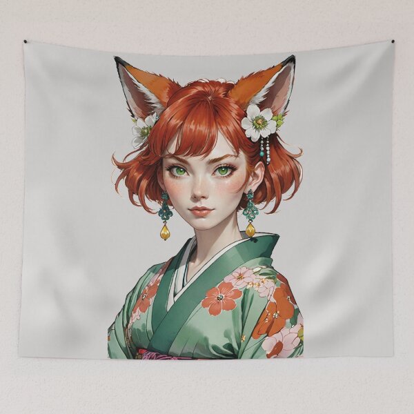 Item preview, Kitsune woman designed and sold by Chantel Fourie.