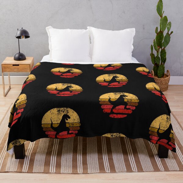 Item preview, T-Rex Dinosaur Silhouette Retro Sunset designed and sold by chjola.
