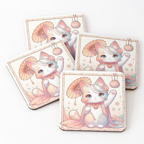 Item preview, neko cat designed and sold by LadyAiny.