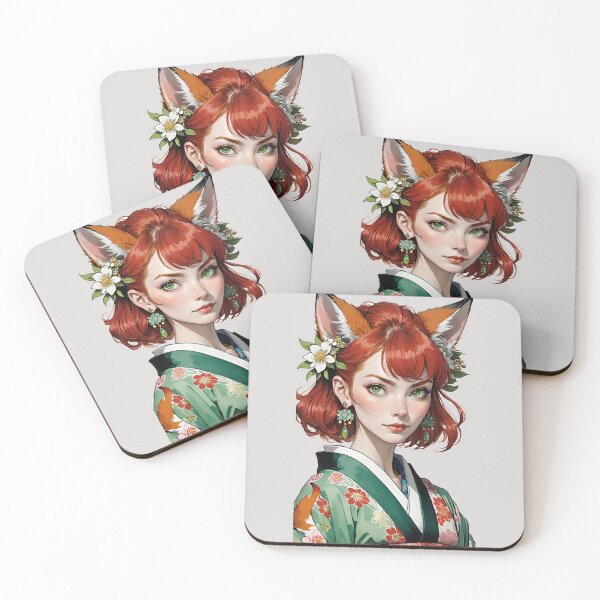 Item preview, Kitsune woman designed and sold by Chantel Fourie.
