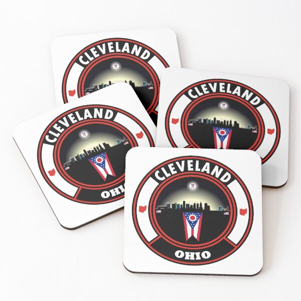 Item preview, Cleveland Ohio skyline flag designed and sold by antonietta40.