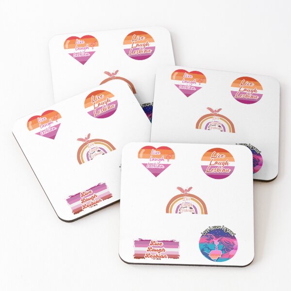 Item preview, Live Laugh Lesbian Sticker Set / T Shirt designed and sold by DiverseDazzle.