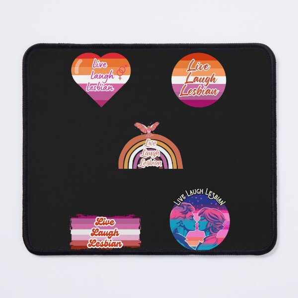 Item preview, Live Laugh Lesbian Sticker Set / T Shirt designed and sold by DiverseDazzle.