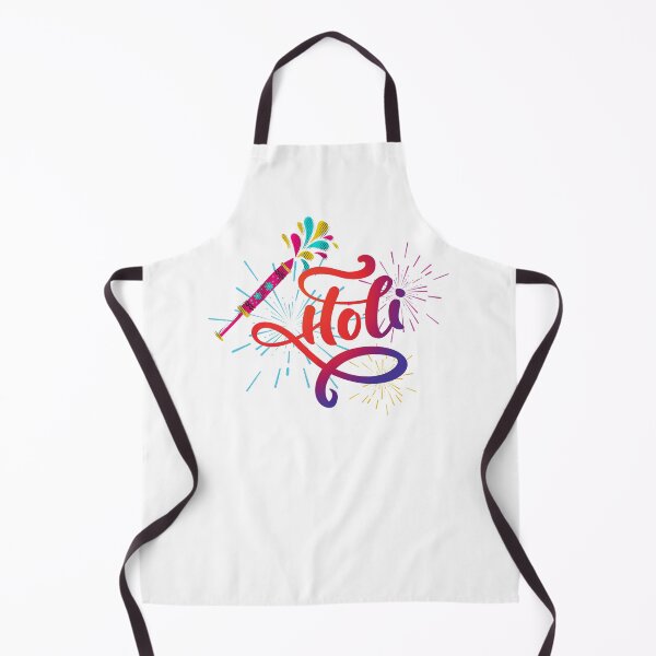 Item preview, happy Holi, festival of colours, trendy holi design designed and sold by HariniArts.