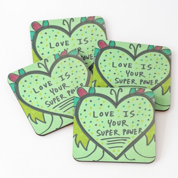 Item preview, Love Is Your Super Power designed and sold by Tashkovski.