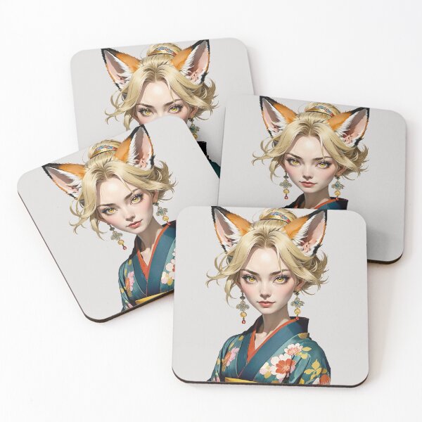 Item preview, Kitsune woman designed and sold by Chantel Fourie.
